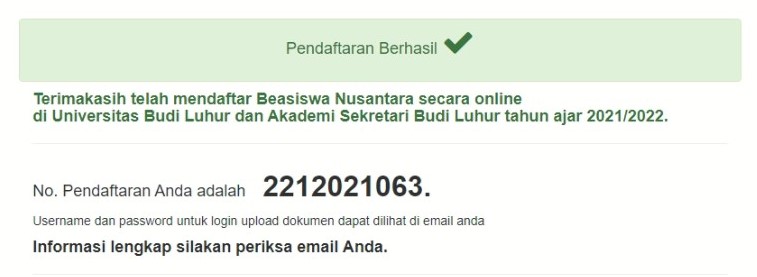 Beasiswa | PMB ONLINE Universitas Budi Luhur - Kampus Cerdas Berbudi Luhur